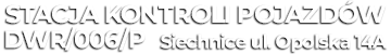 Stacja Kontroli Pojazdów DWR/006/P